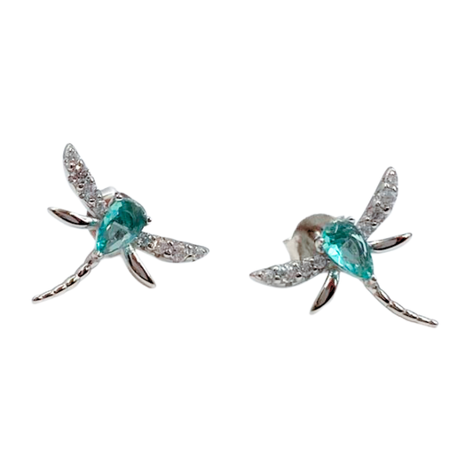 Aros Libélula - Silver