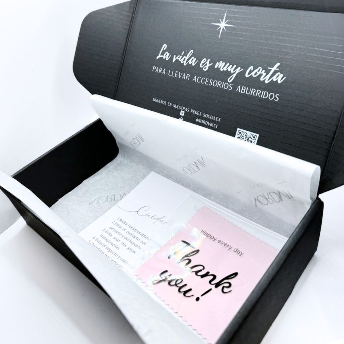Pulsera Black Close - Silver - Nordvik London