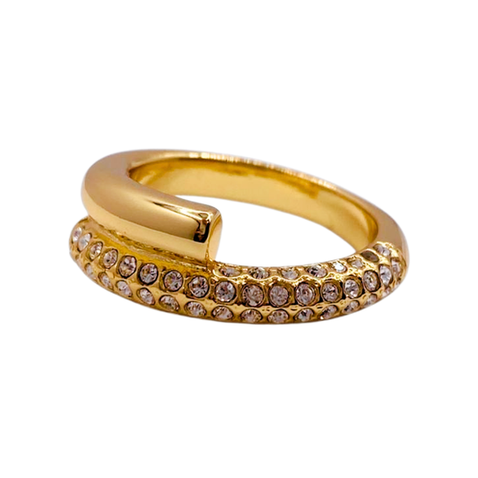 Anillo Cóctel Spiral - Gold