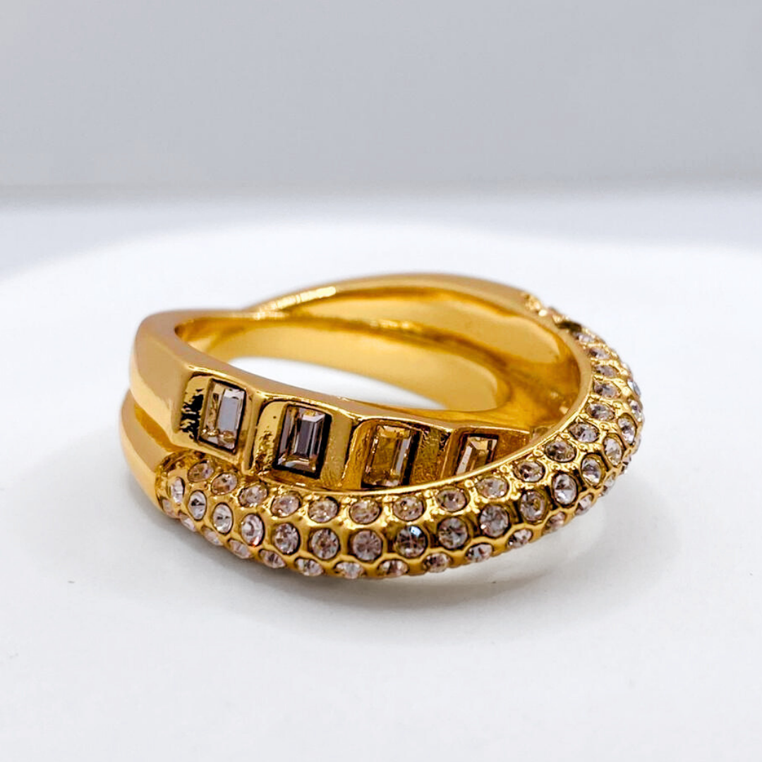 Anillo Cóctel X - Gold