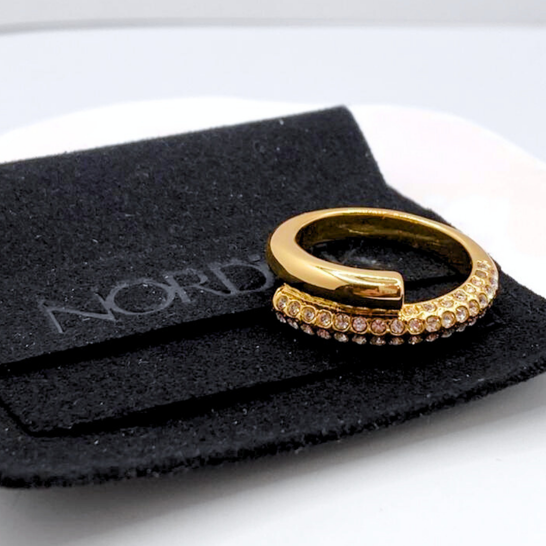 Anillo Cóctel Spiral - Gold