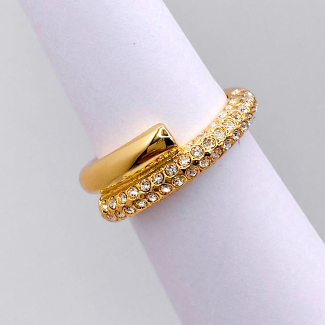 Anillo Cóctel Spiral - Gold