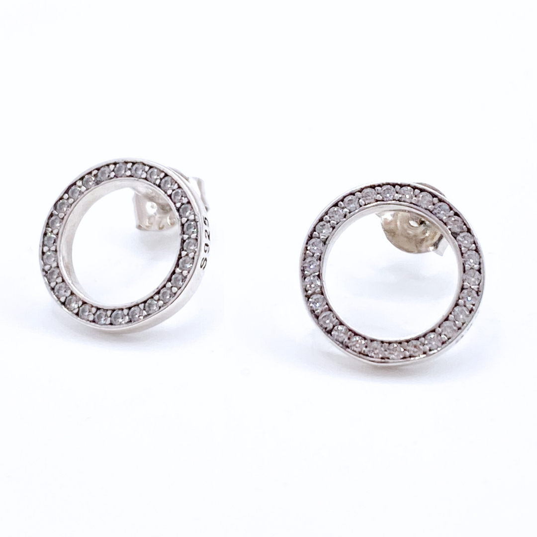 Aros Sparkle Circle - Silver
