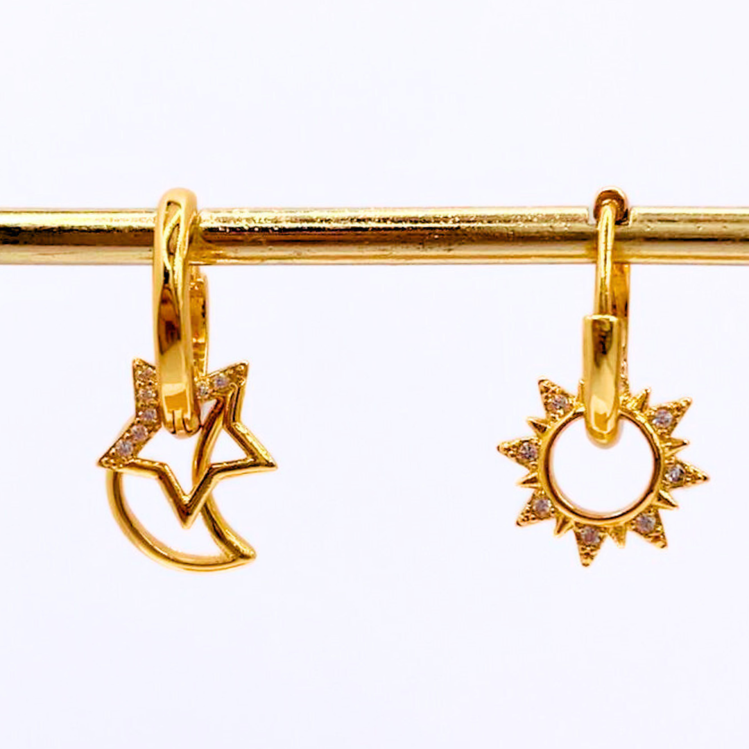 Argollas Eclipse - Gold