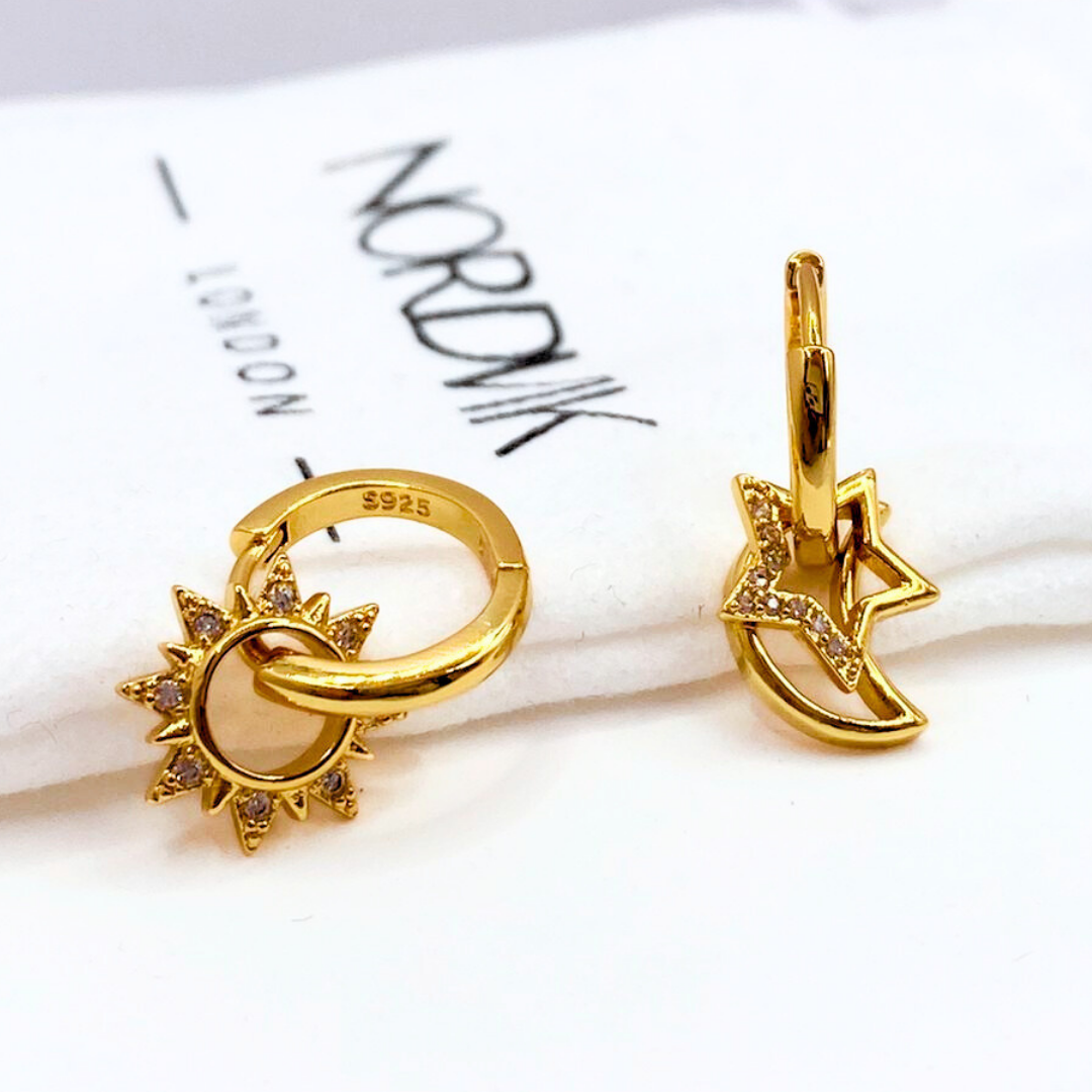 Argollas Eclipse - Gold