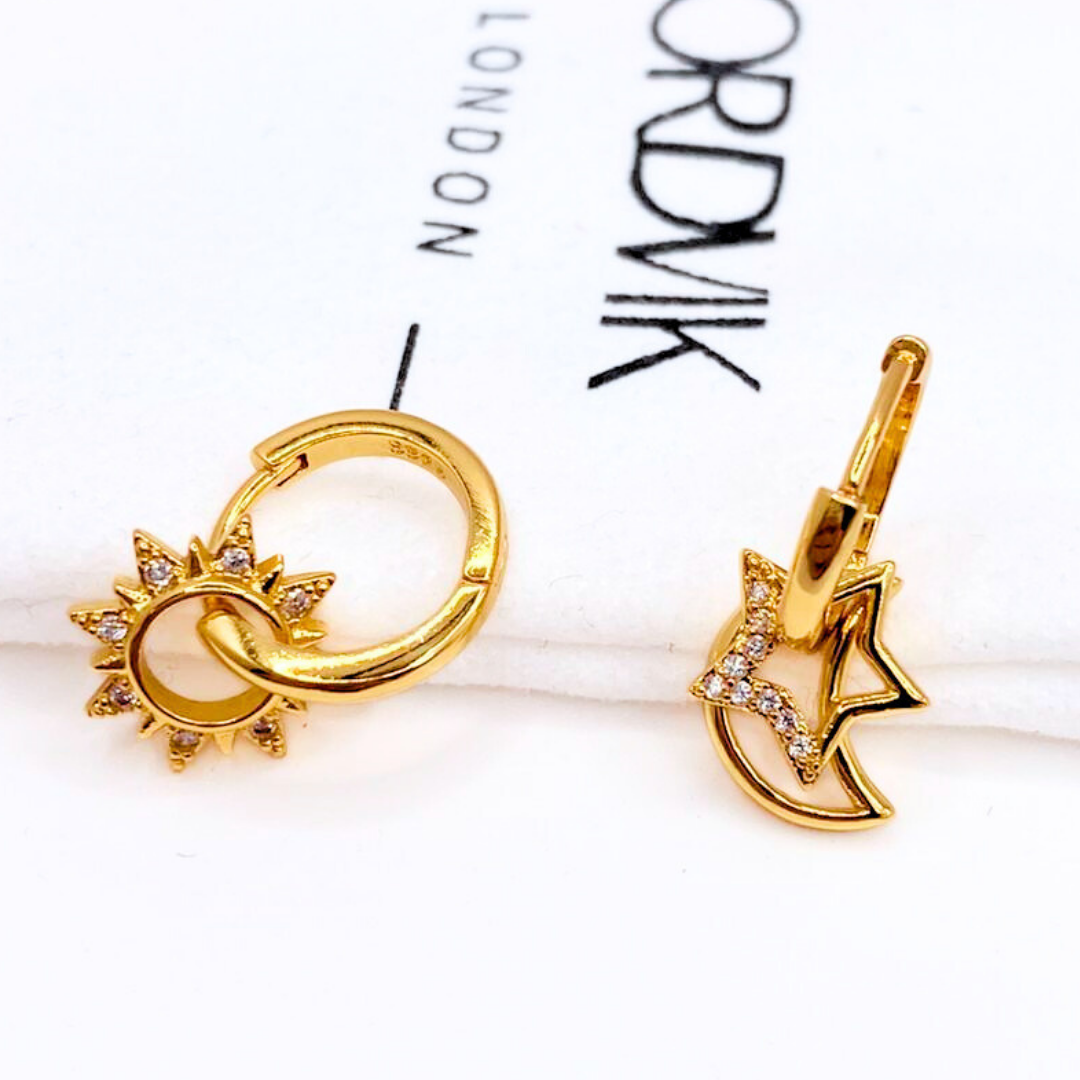 Argollas Eclipse - Gold