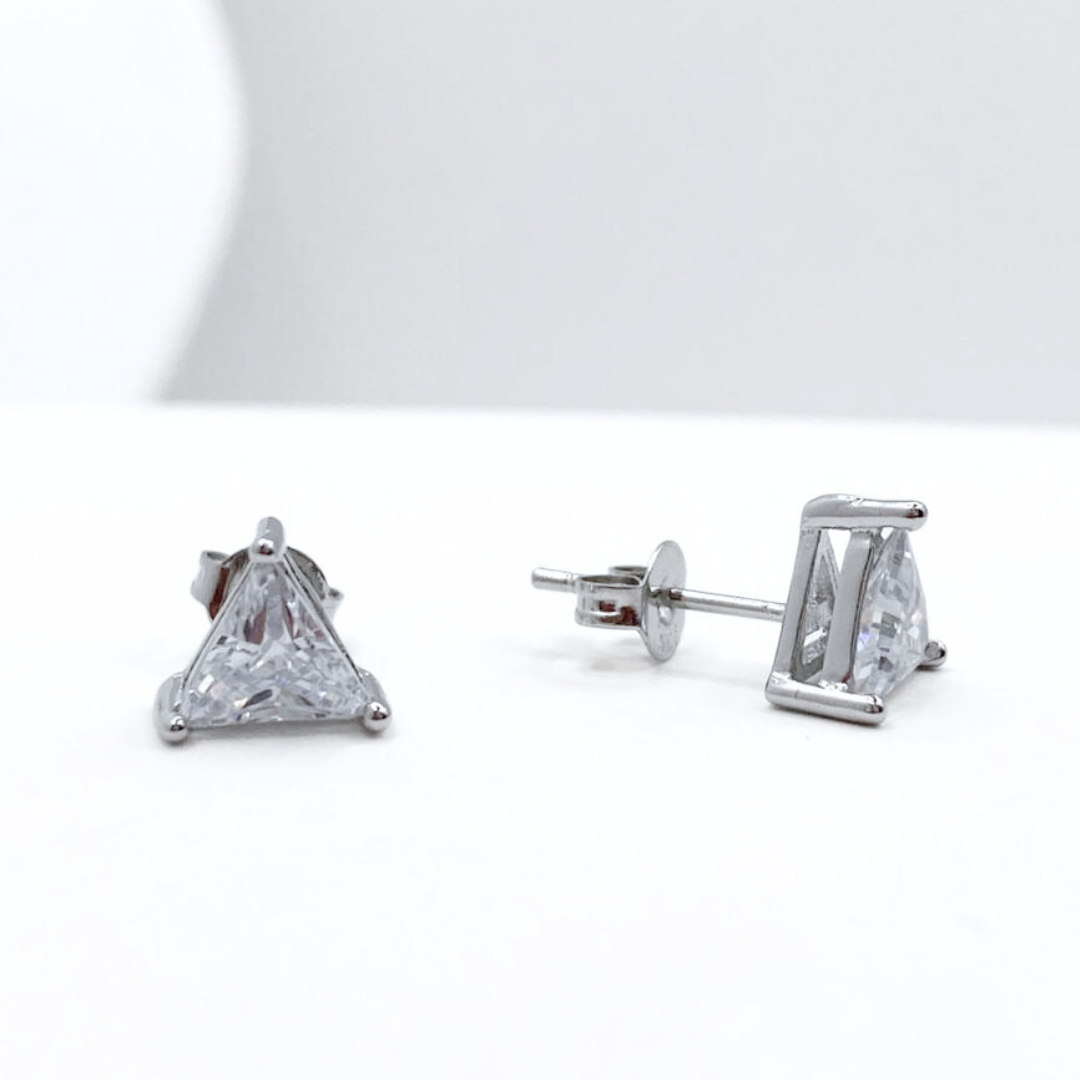 Aros Triangulares - Silver