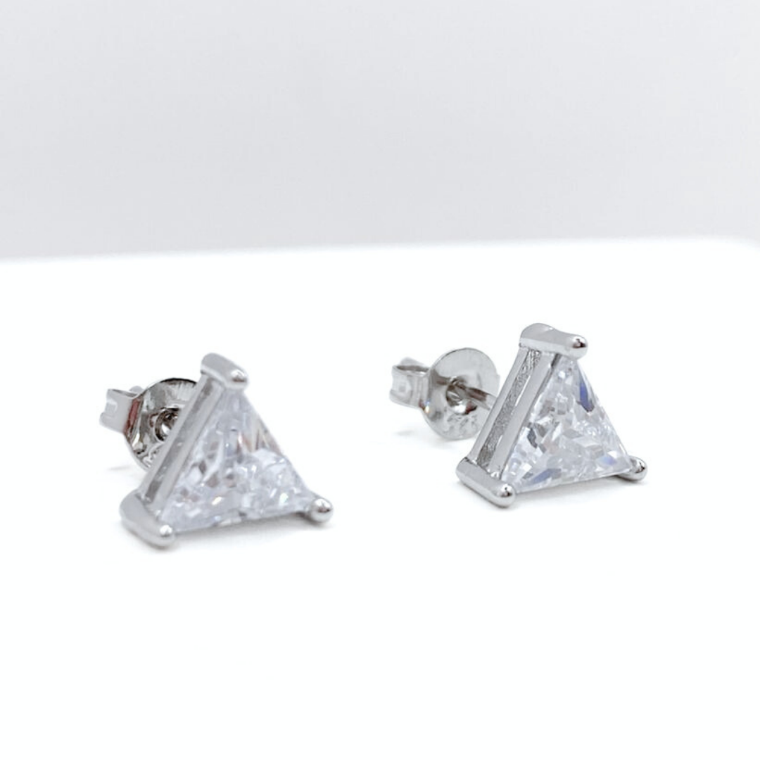 Aros Triangulares - Silver