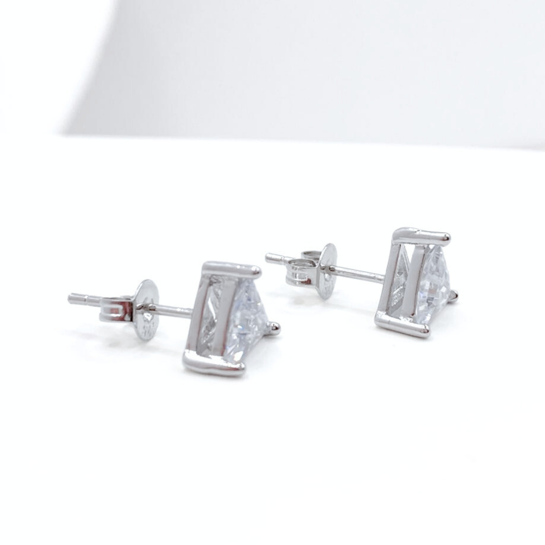 Aros Triangulares - Silver