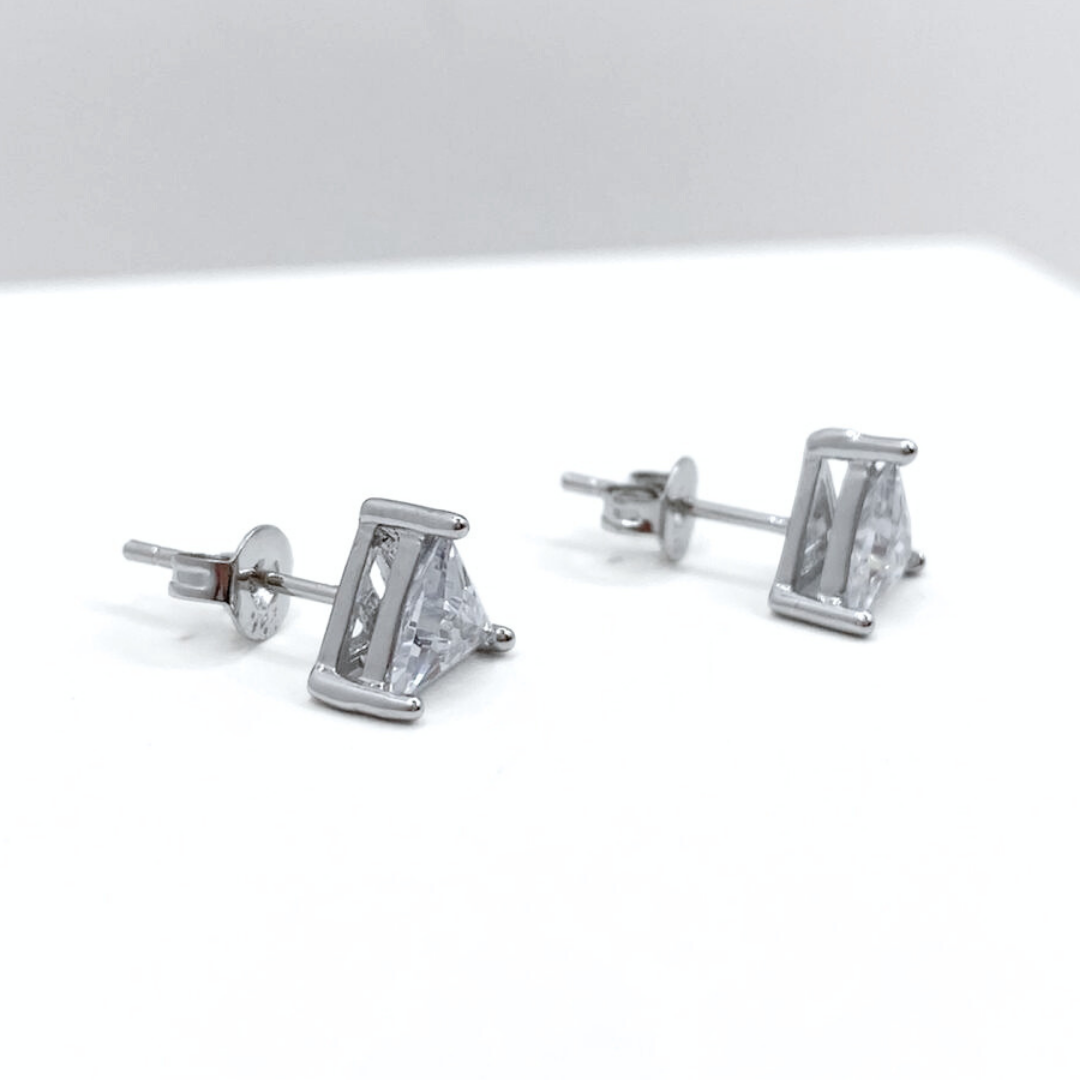 Aros Triangulares - Silver