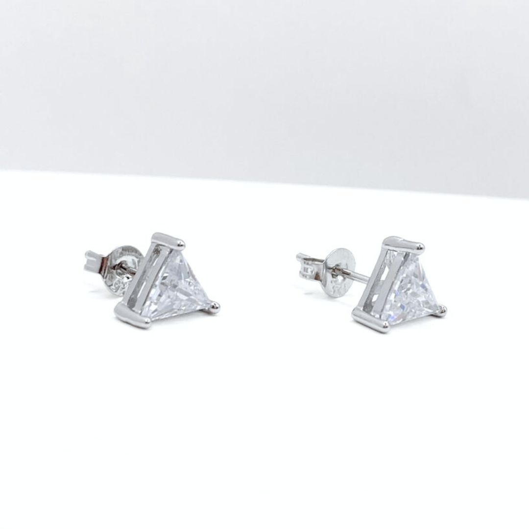 Aros Triangulares - Silver