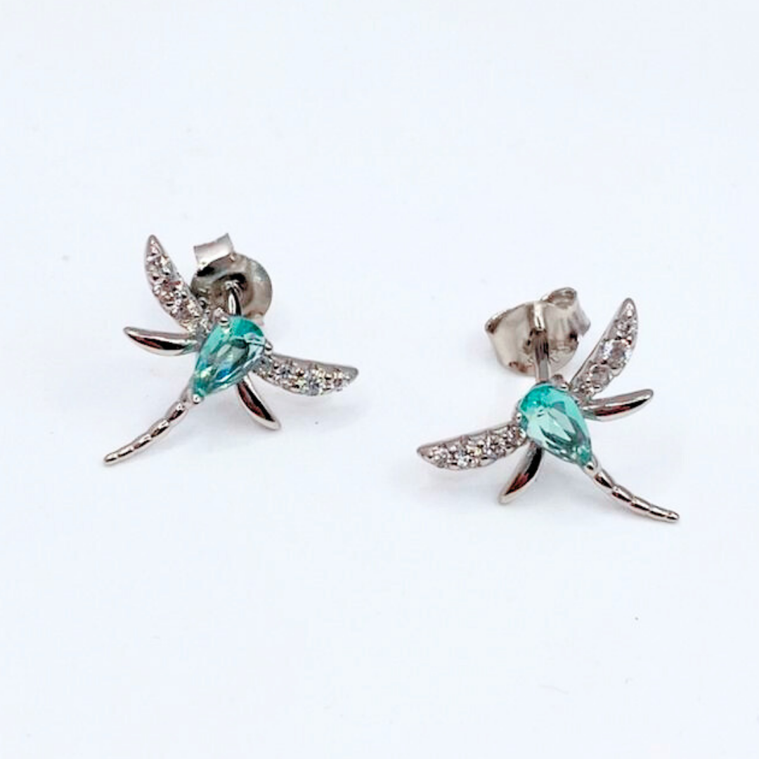 Aros Libélula - Silver