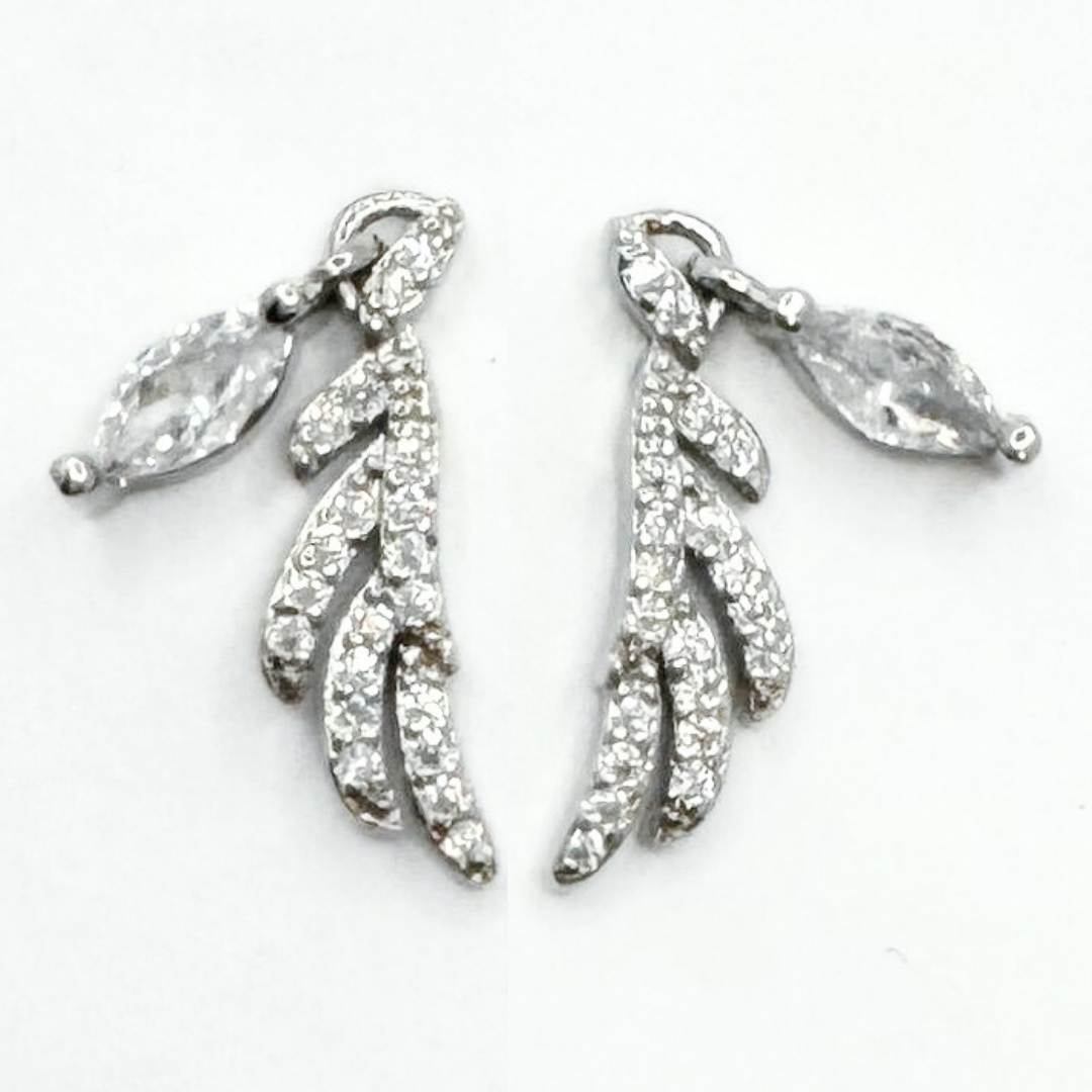 Aros Trepadores Alas De Ángel - Silver