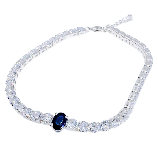 Pulsera Tennis Ocean - Silver