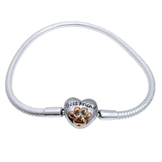 Pulsera Charms Best Friends - Silver