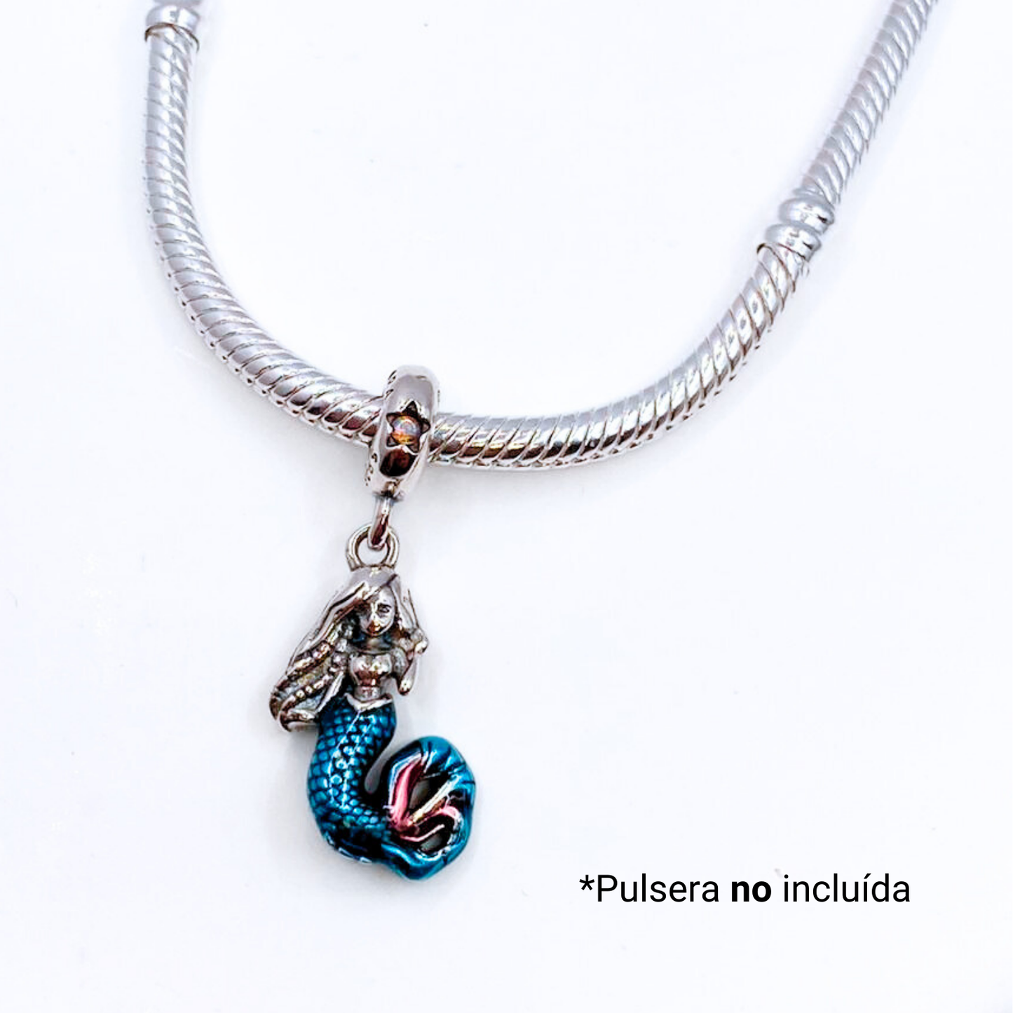 Charm Sirenita Ariel - Silver