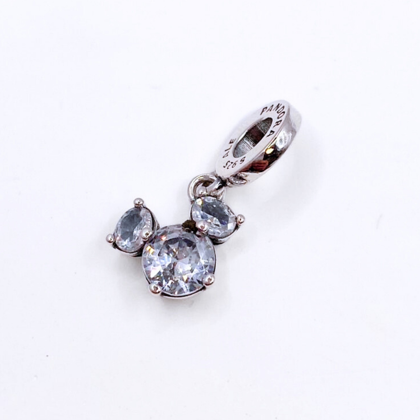 Charm Silueta Mickey - Silver
