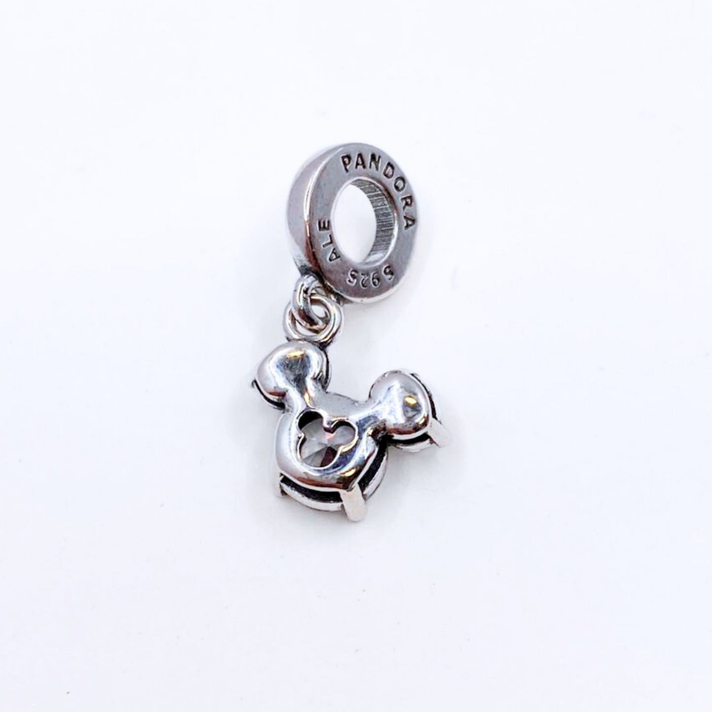 Charm Silueta Mickey - Silver