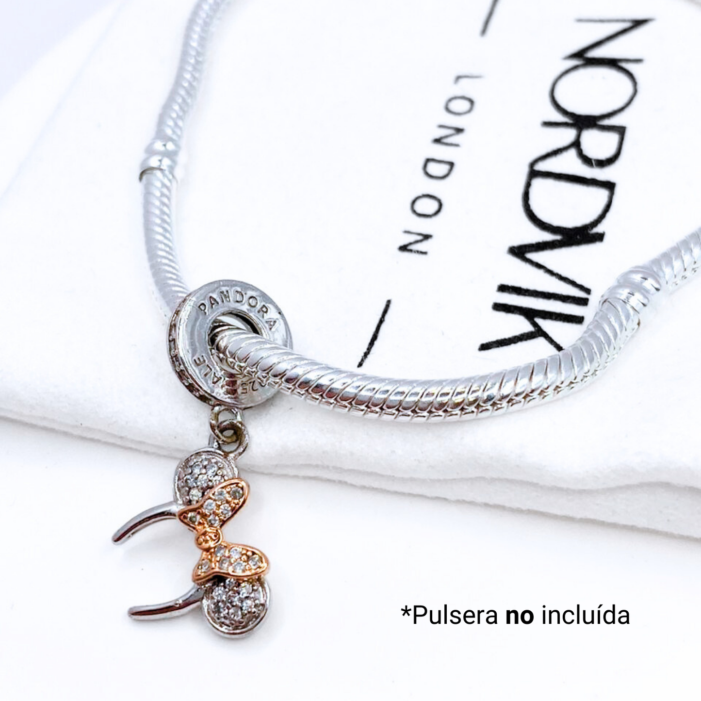 Charm Cintillo Minnie - Silver