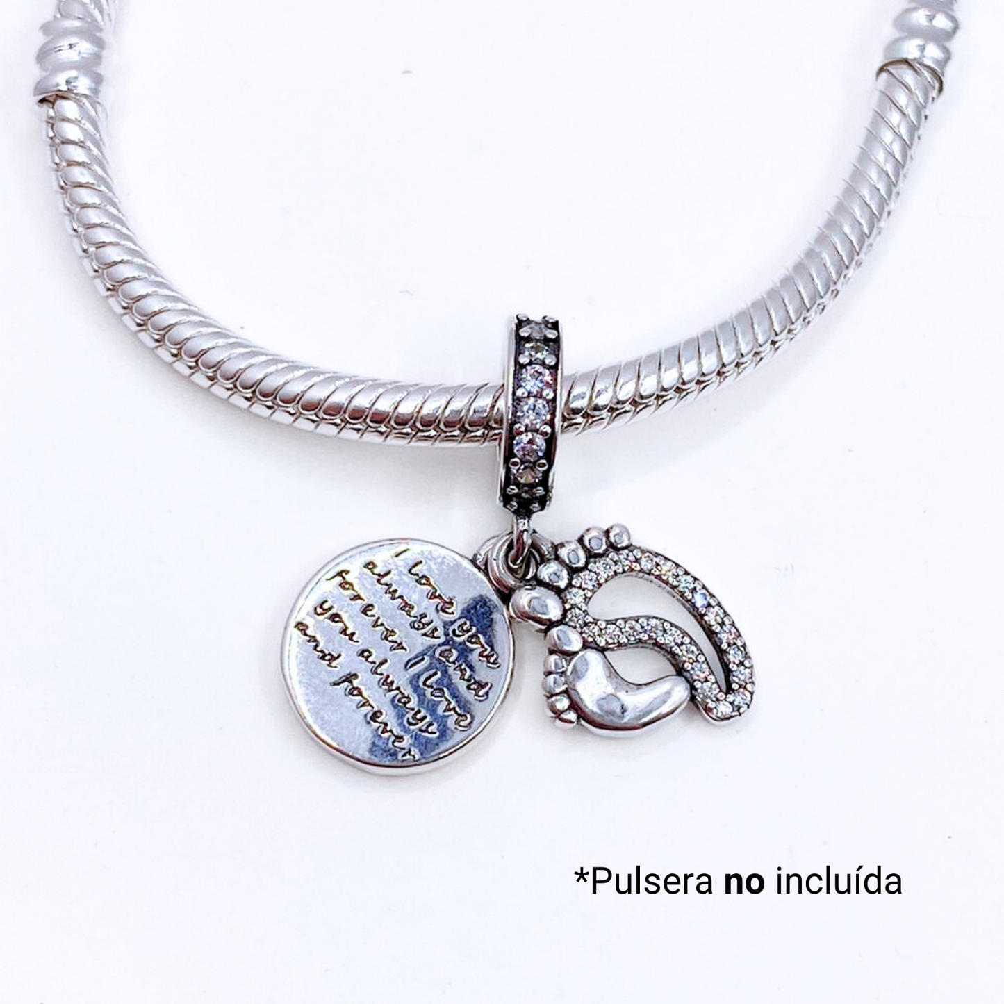 Charm Madre e Hijo - Silver
