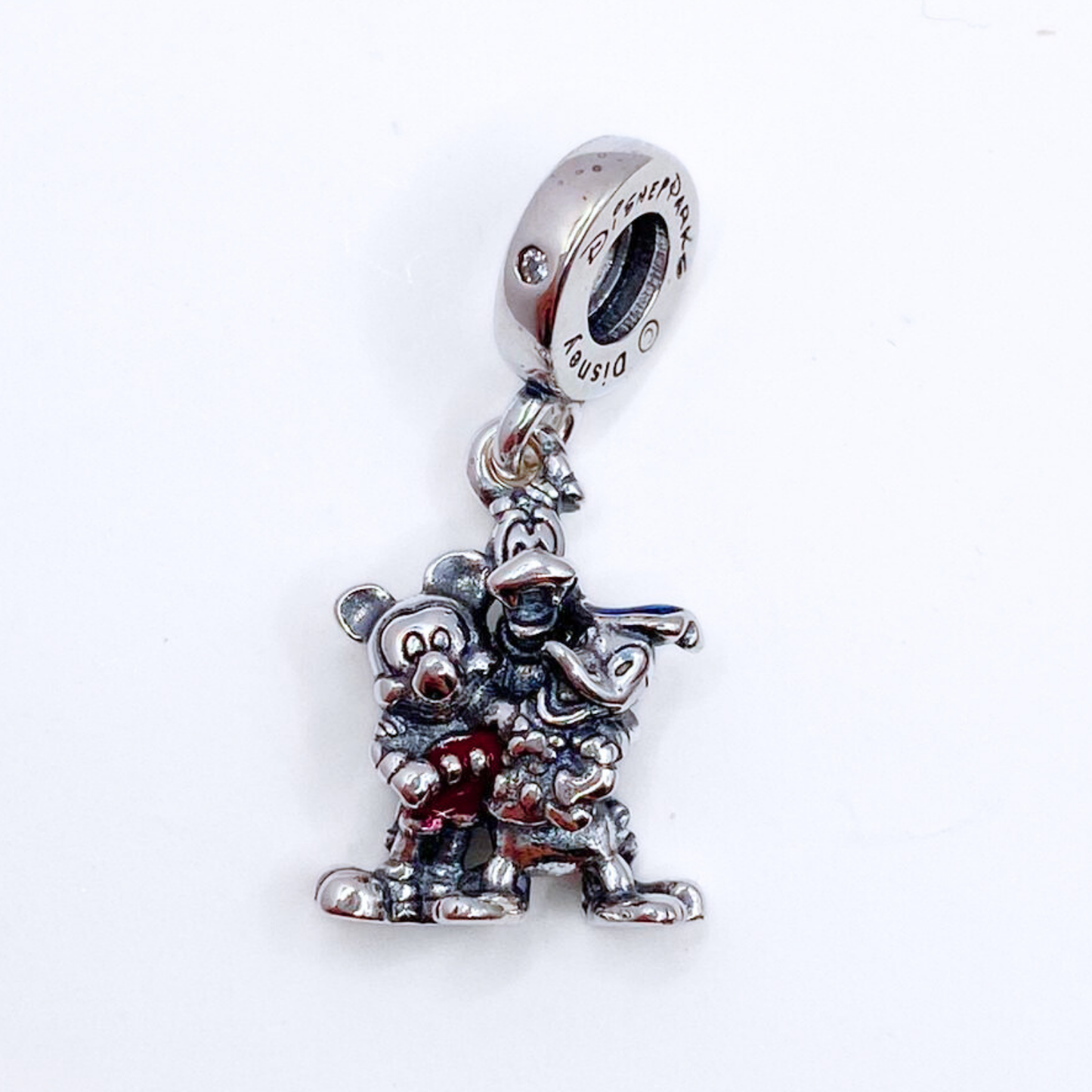 Charm Amigos Mickey, Donald y Goofy - Silver
