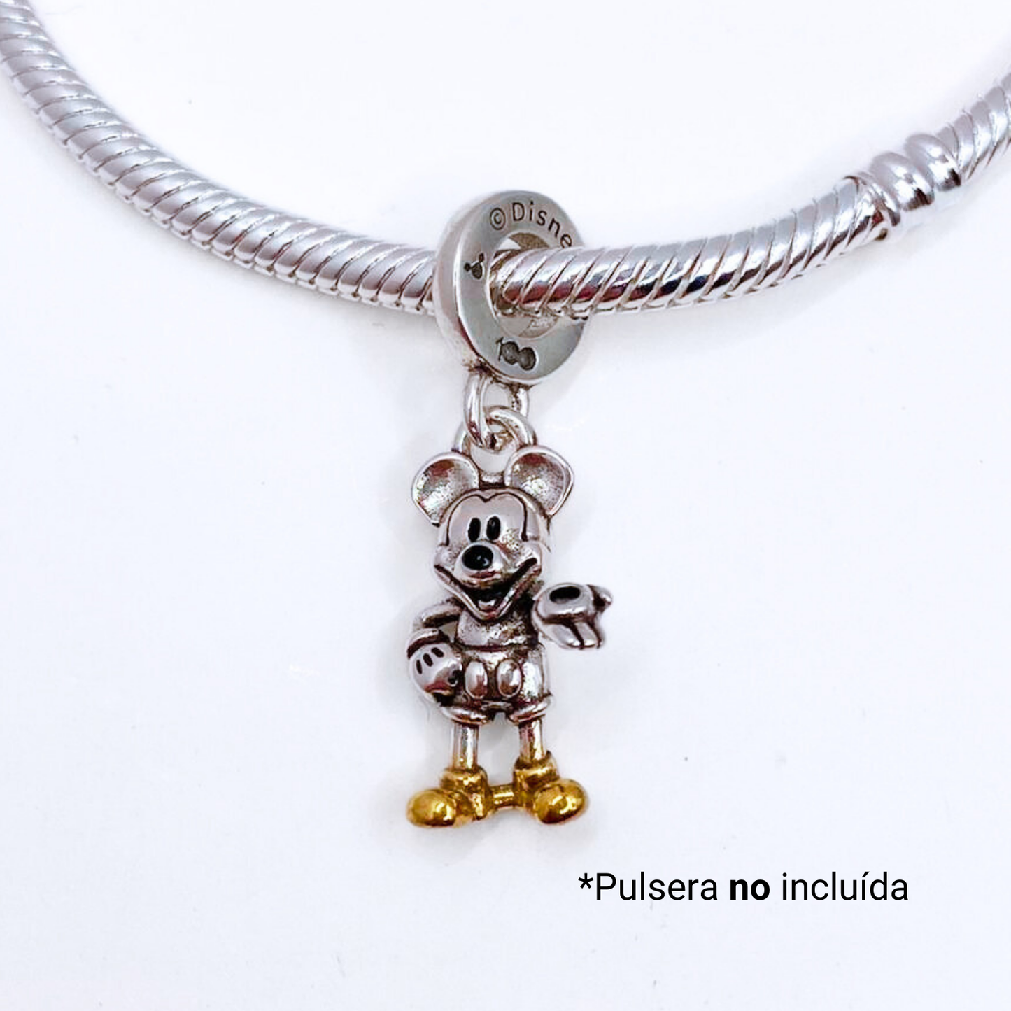 Charm Mickey 100º Aniversario - Silver
