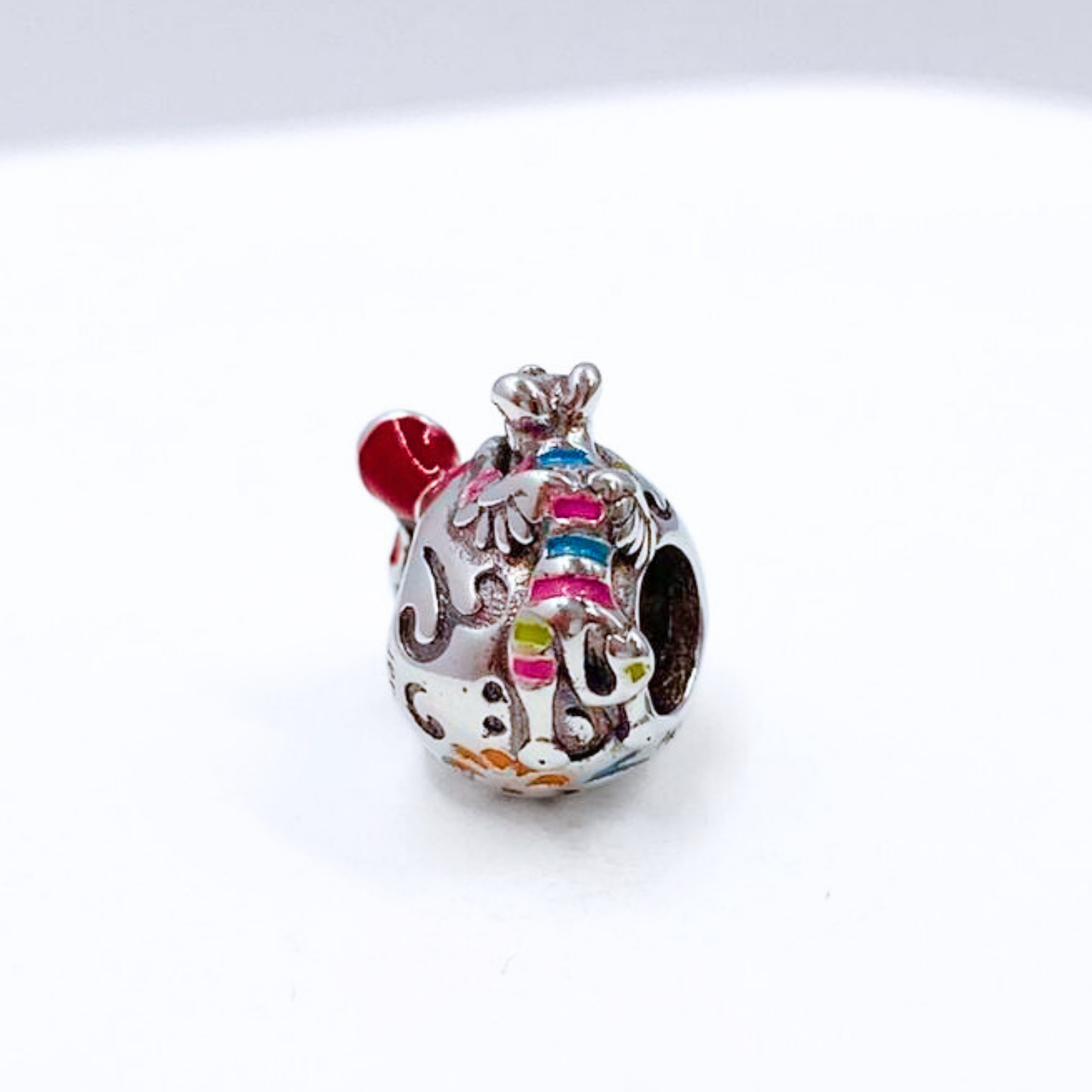 Charm de Calavera Coco - Silver