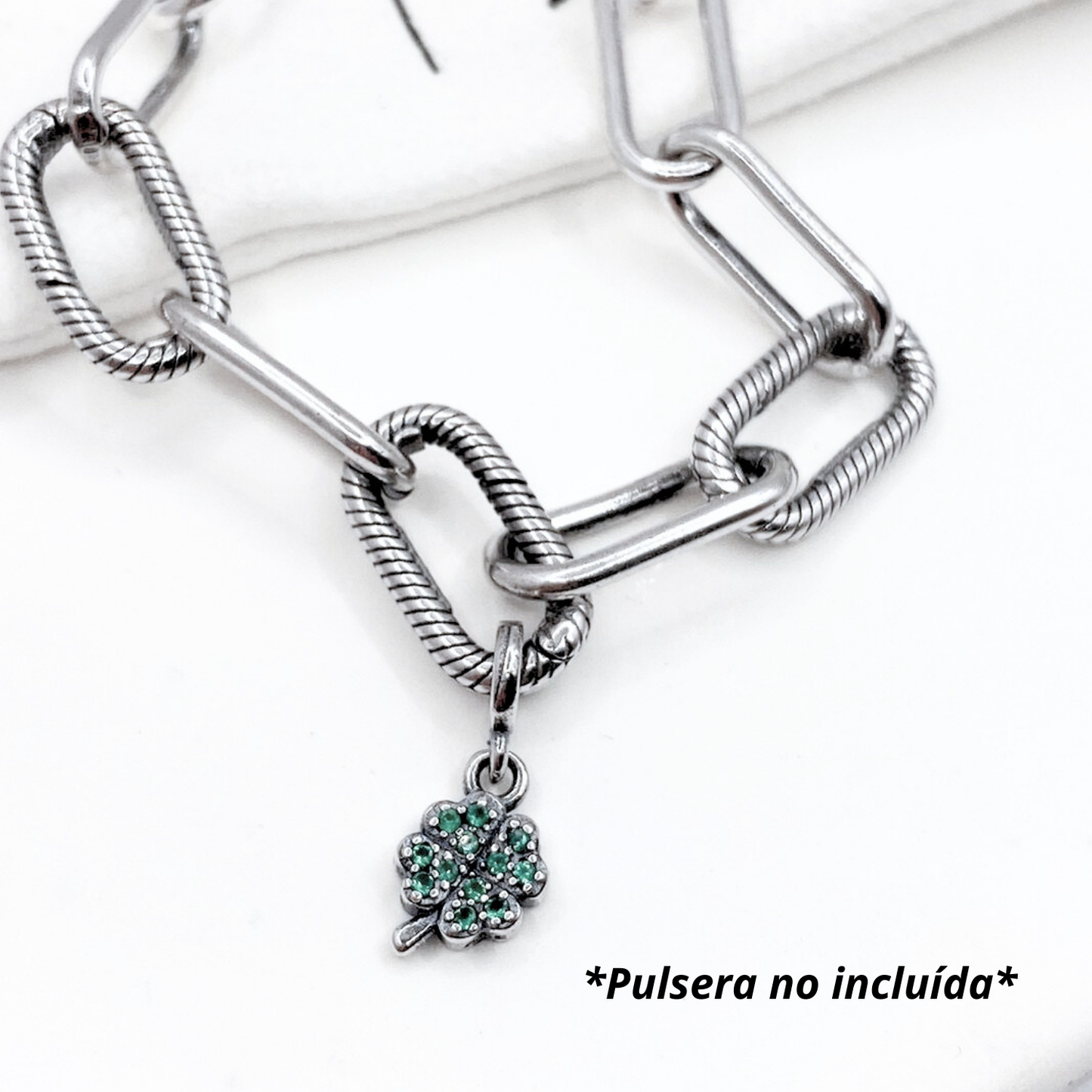 Charm Trébol de la Suerte - Silver