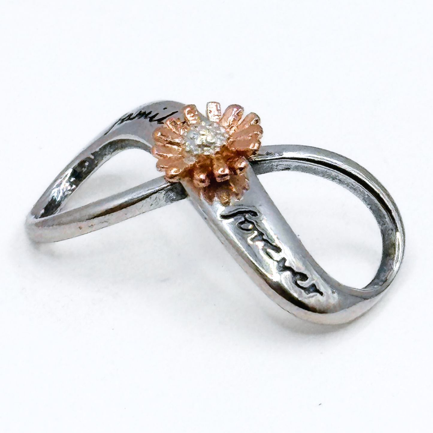 Charm Infinito "Family Forever" - Silver