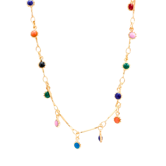 Collar Soles de Colores - Gold