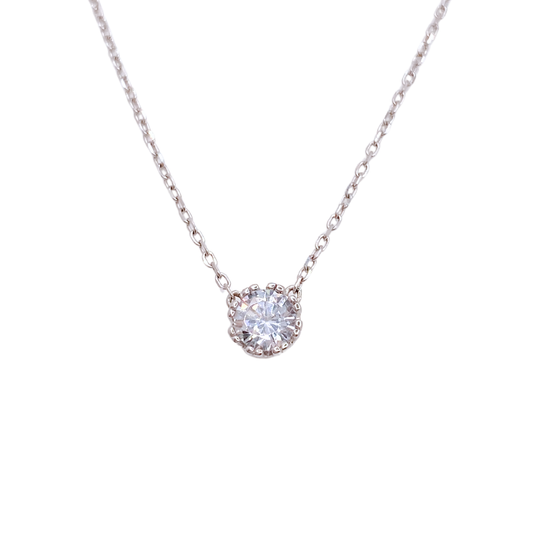 Collar Punto de Luz Geométrico - Silver