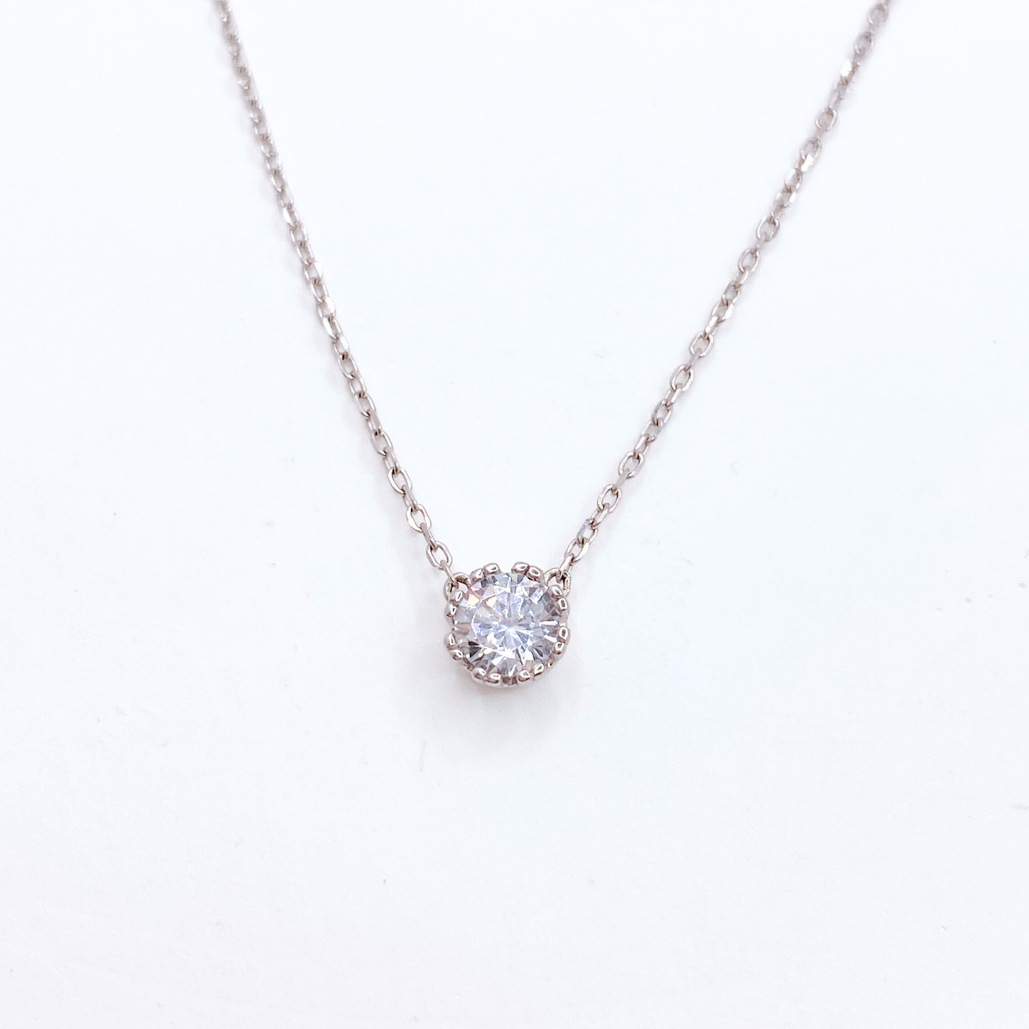 Collar Punto de Luz Geométrico - Silver