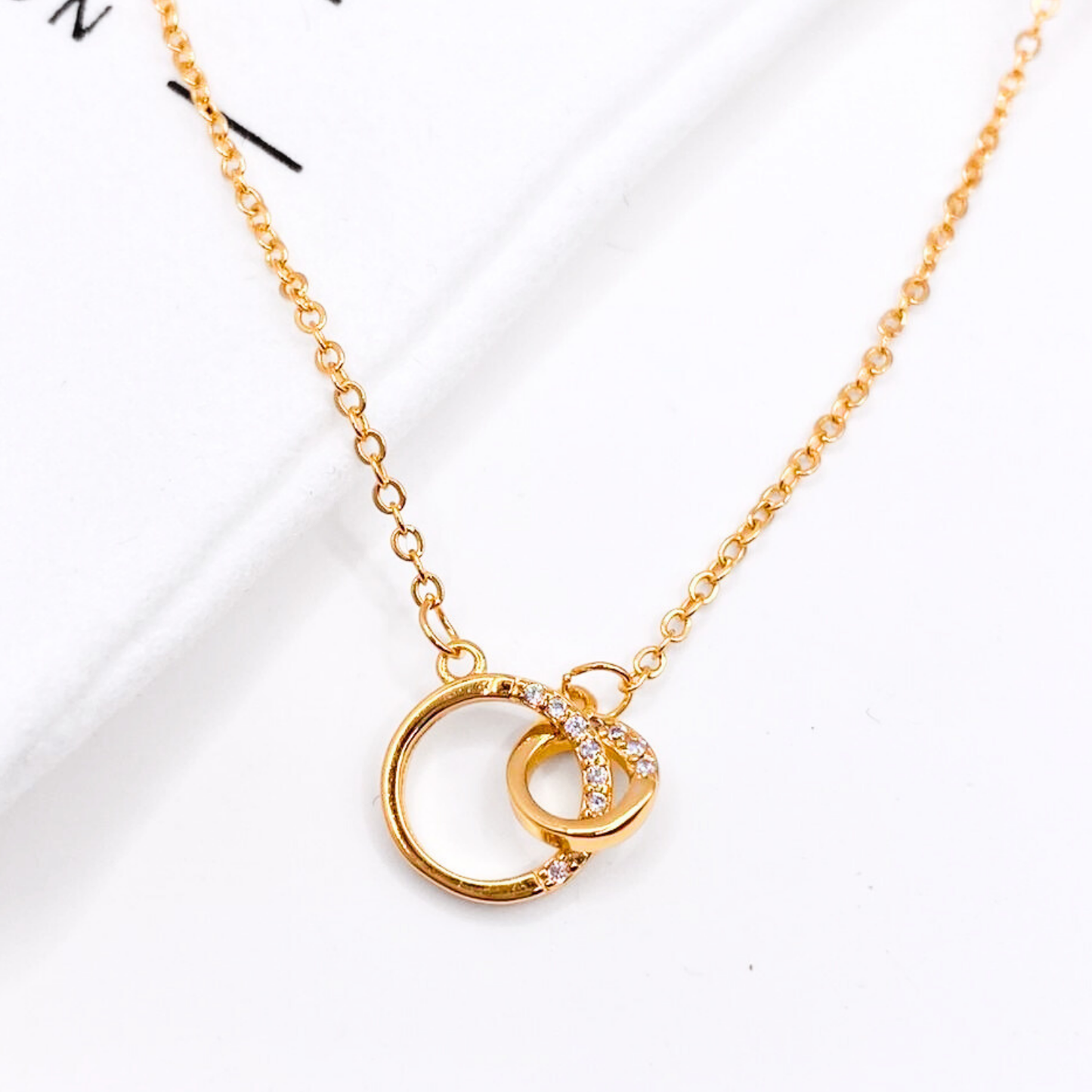 Collar Halo Unión Dorada - Gold