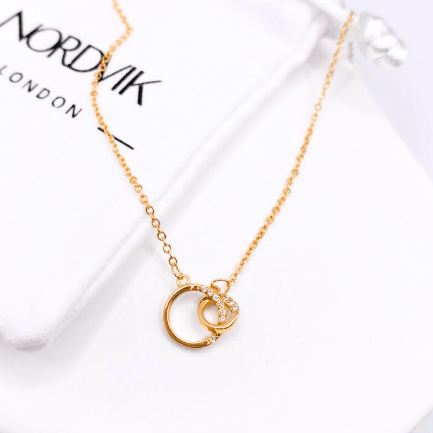 Collar Halo Unión Dorada - Gold - Nordvik London