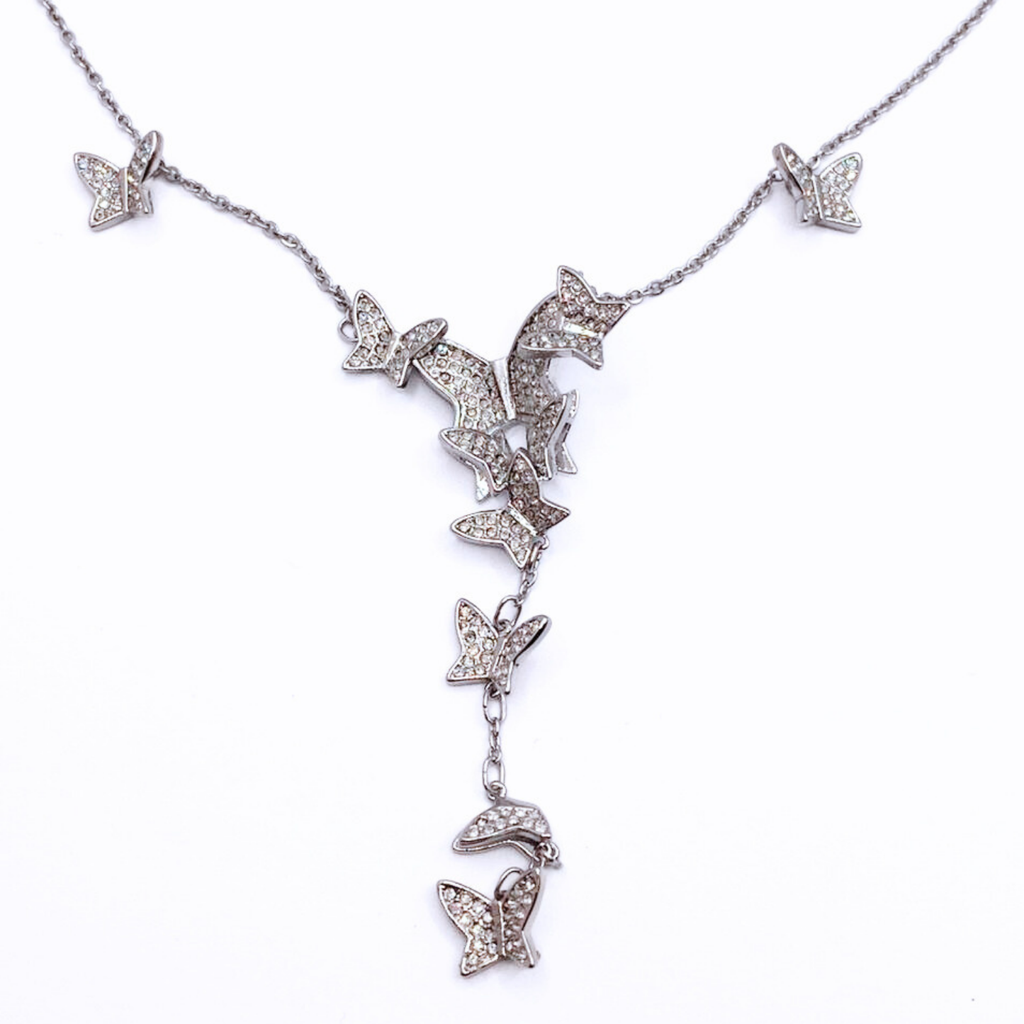 Collar Mil Mariposas - Silver