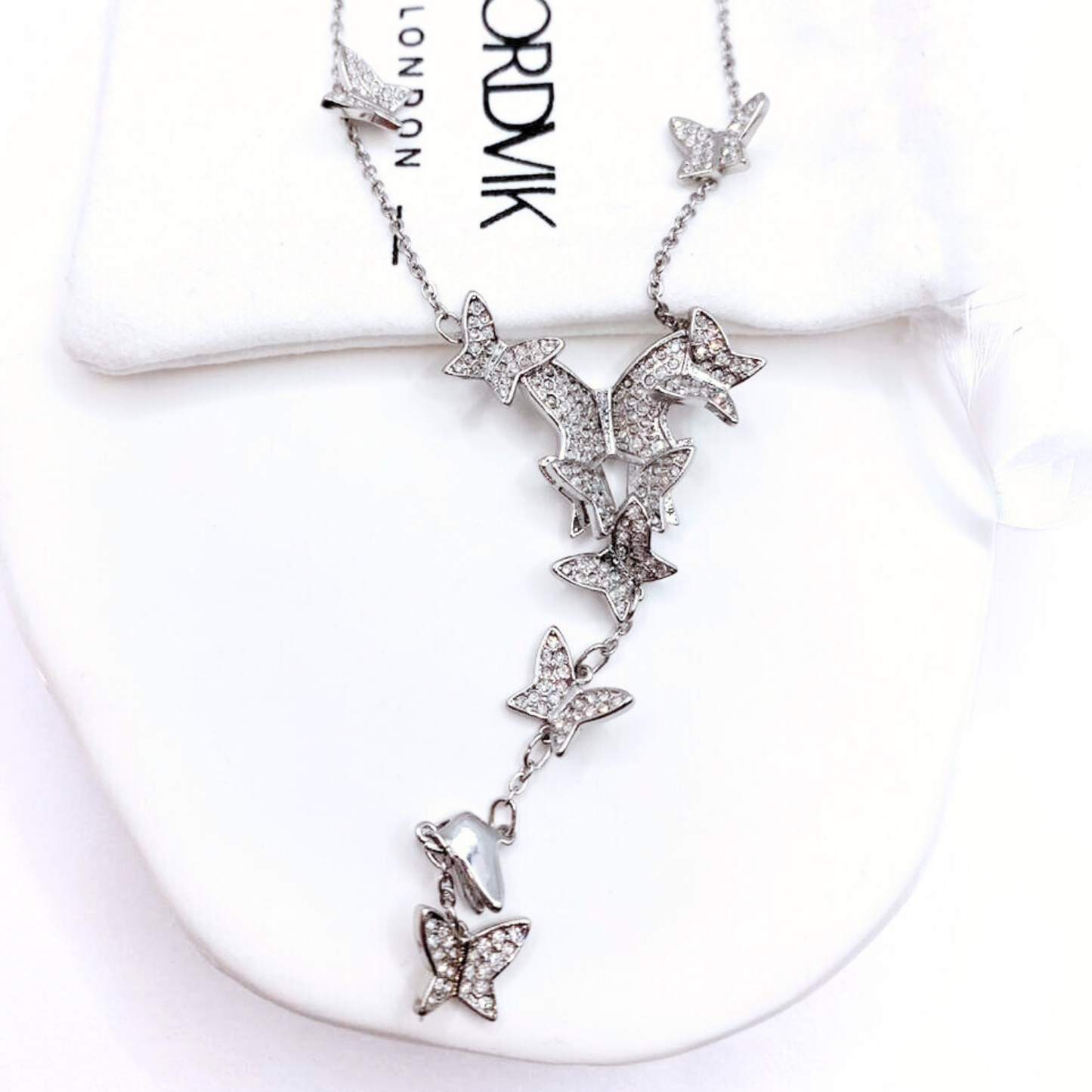 Collar Mil Mariposas - Silver