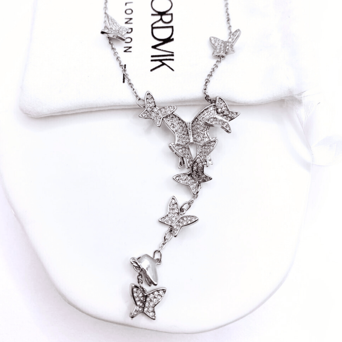 Collar Mil Mariposas - Silver - Nordvik London