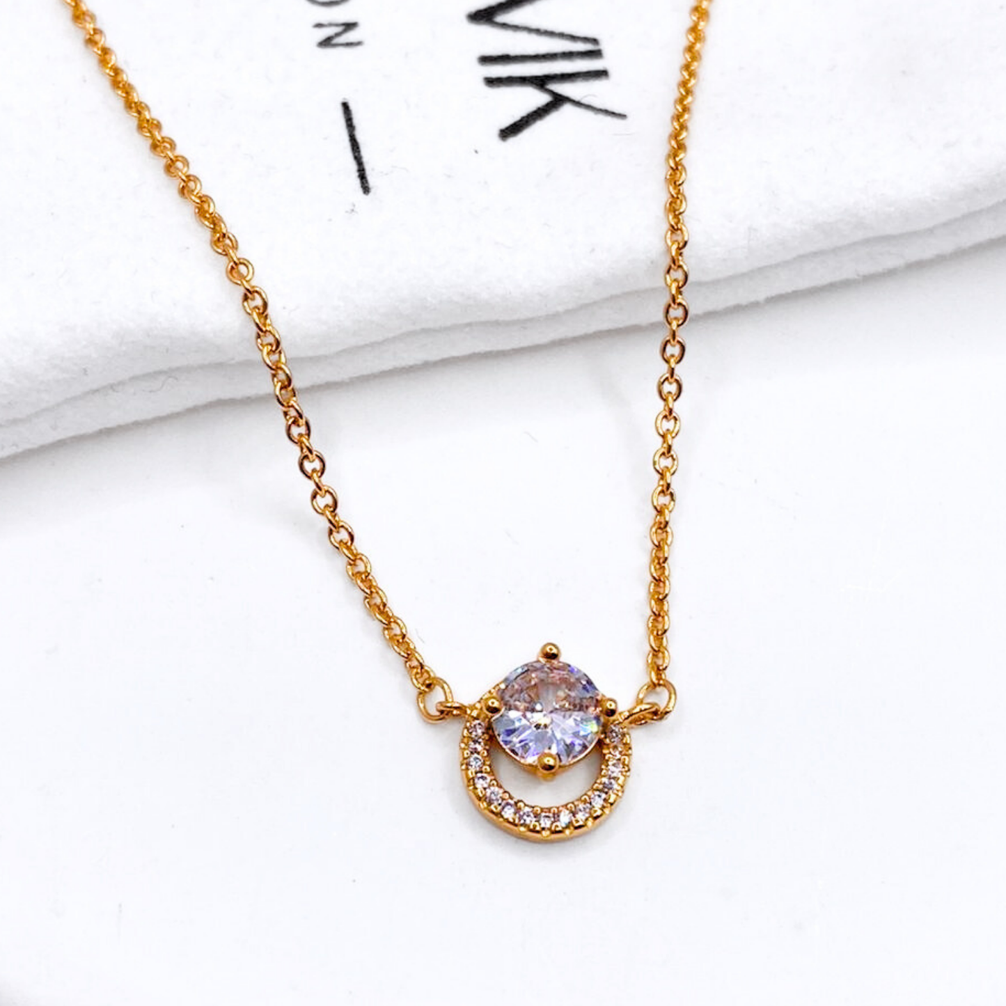 Collar Gota de Luz - Gold