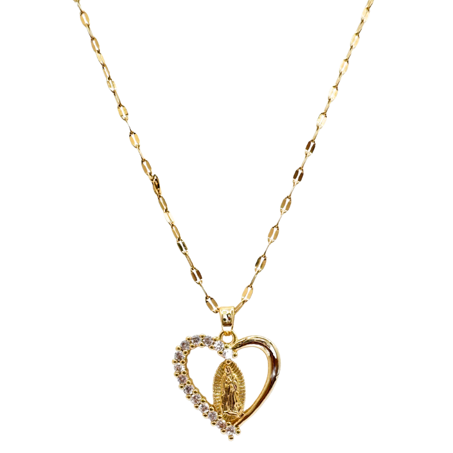 Collar Corazón de María - Gold