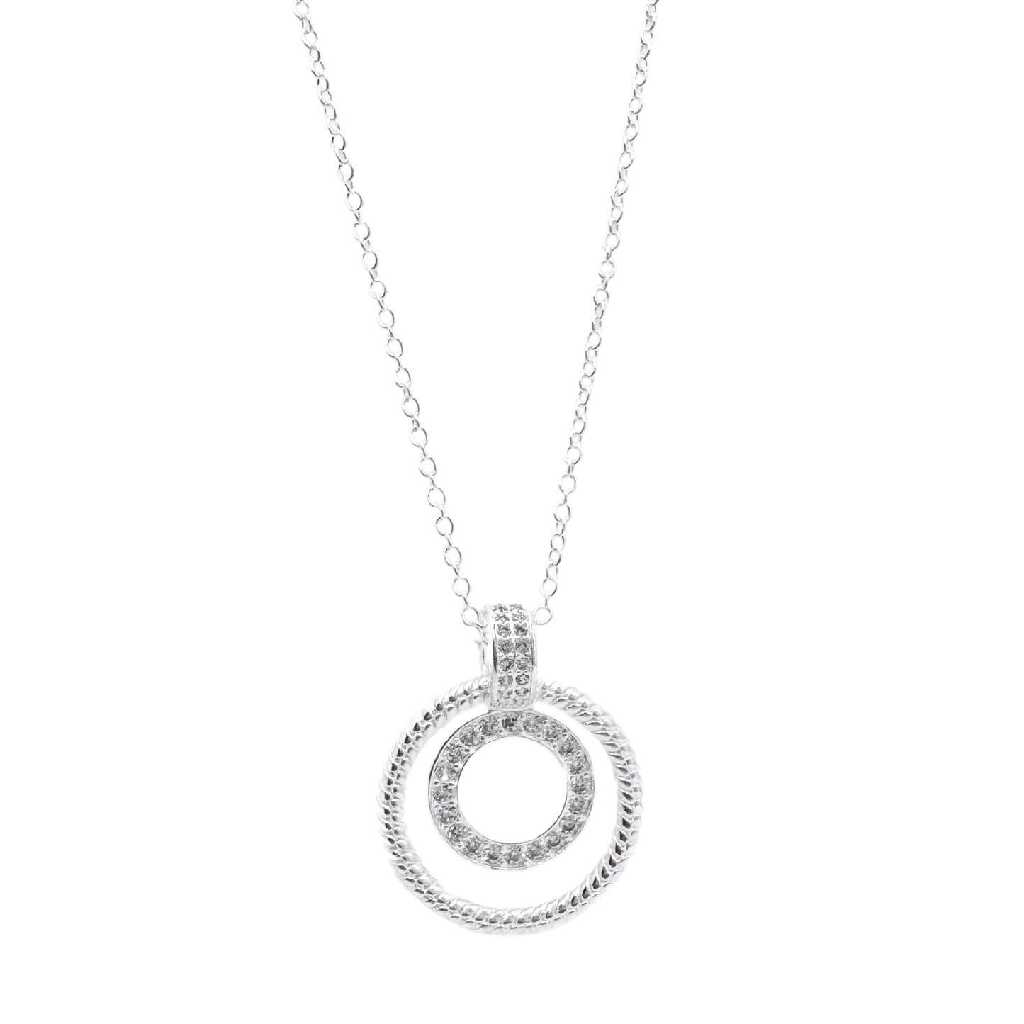 Collar Glow Rings - Silver