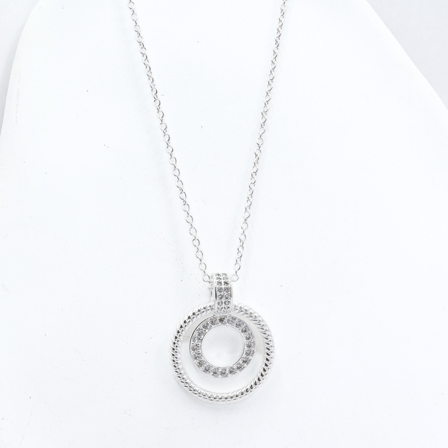 Collar Glow Rings - Silver