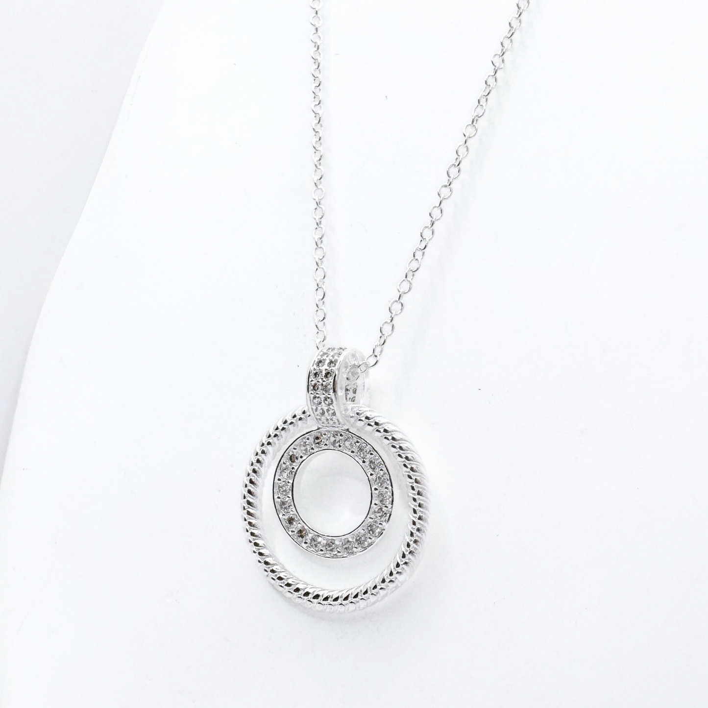 Collar Glow Rings - Silver