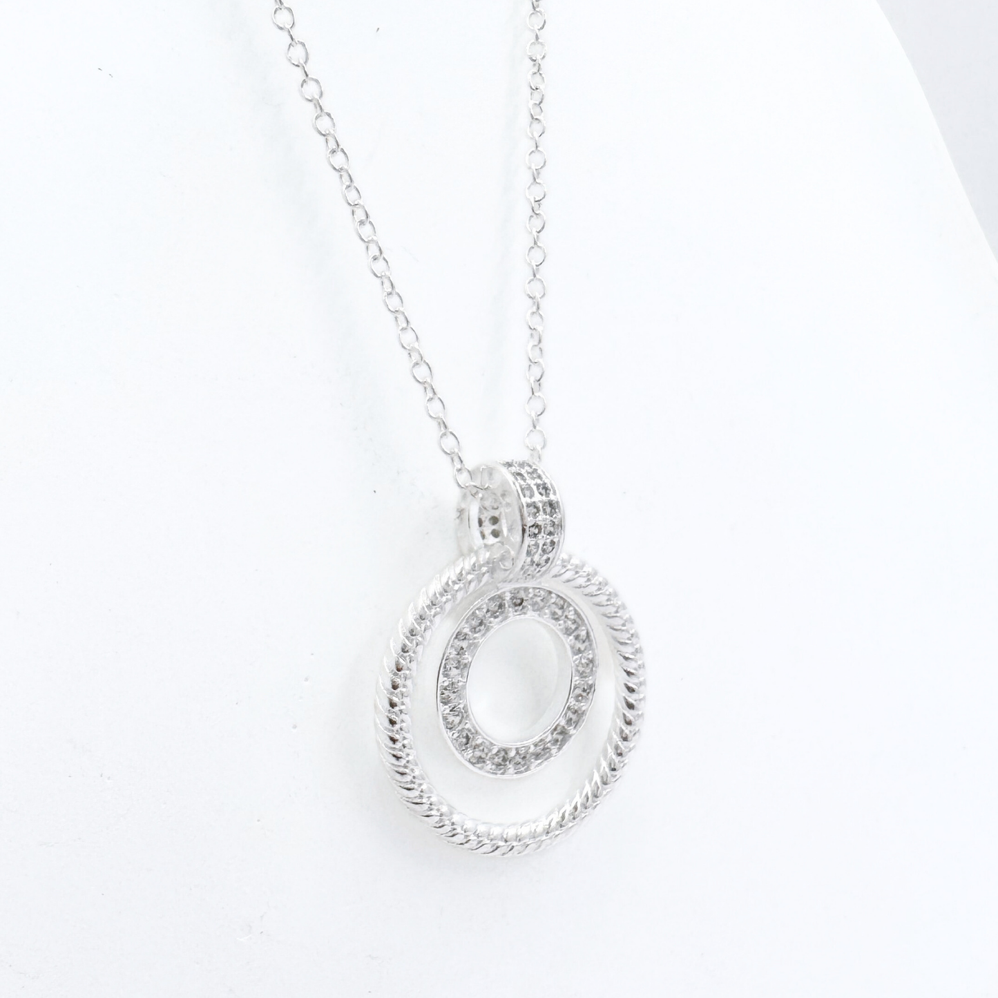 Collar Glow Rings - Silver