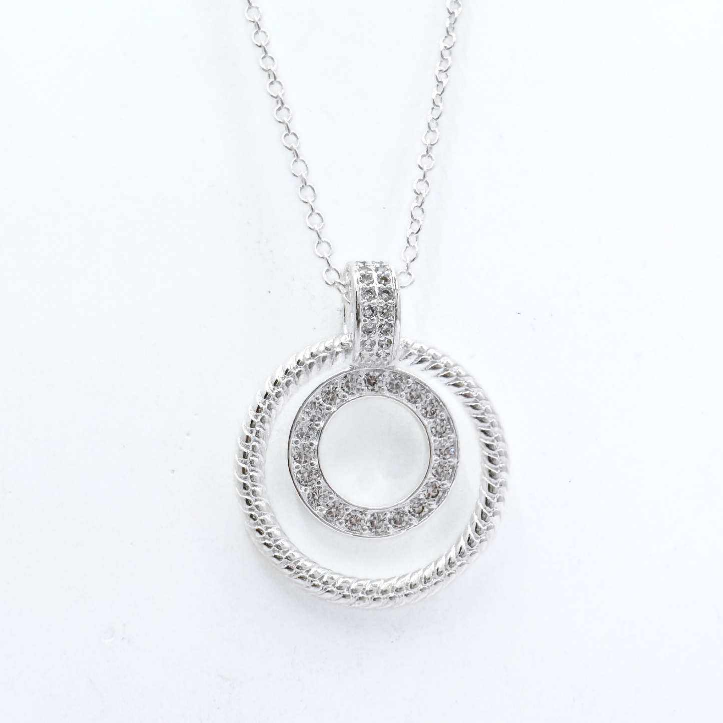 Collar Glow Rings - Silver
