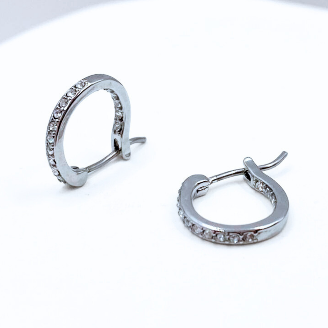 Conjunto Alas de Cristal - Silver