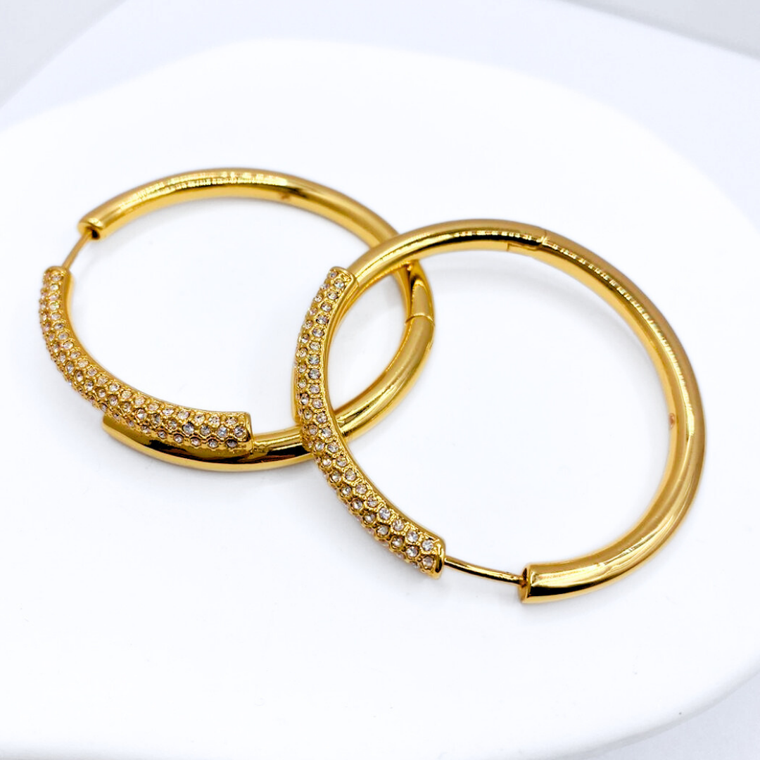 Conjunto Loop Brillante - Gold