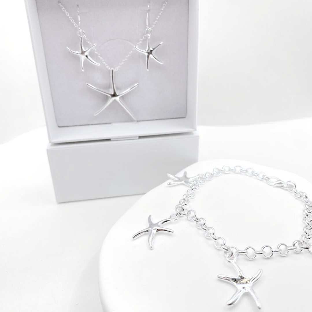 Conjunto Estrella de Mar - Silver