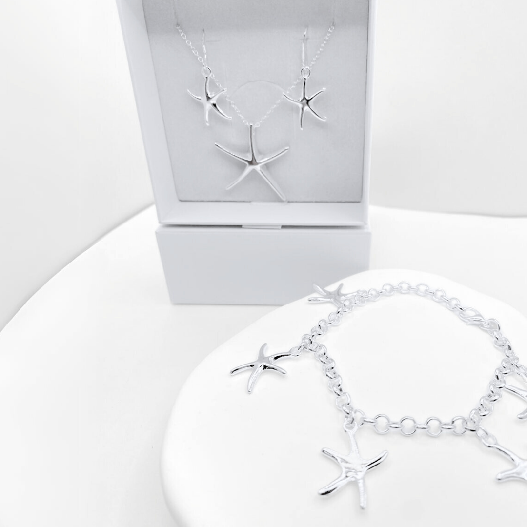 Conjunto Estrella de Mar - Silver