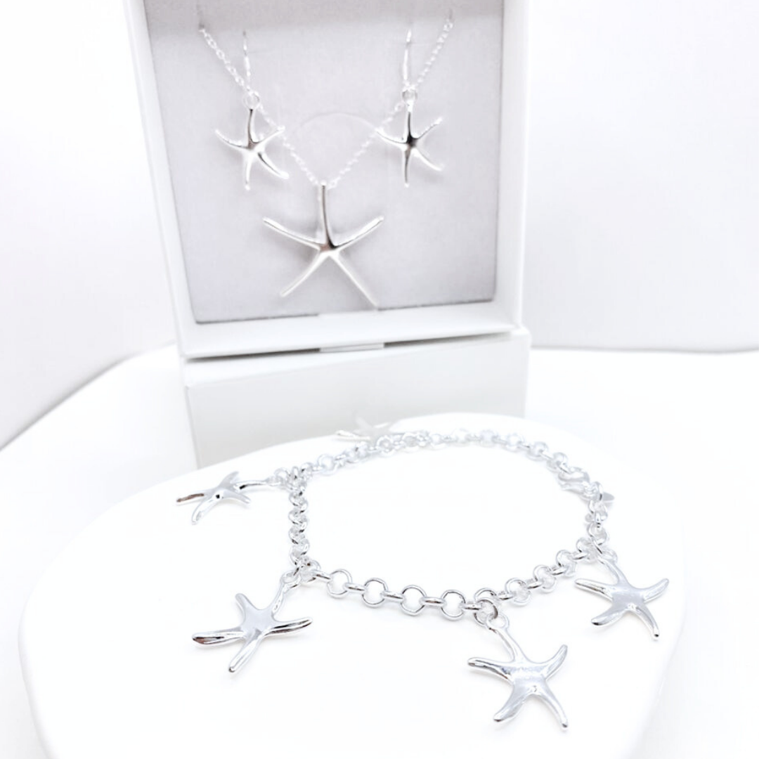 Conjunto Estrella de Mar - Silver