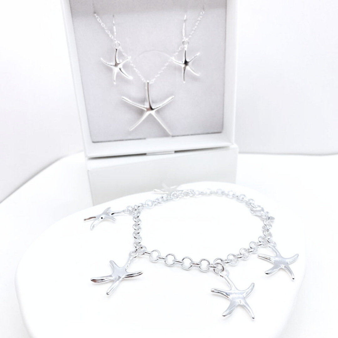 Conjunto Estrella de Mar - Silver